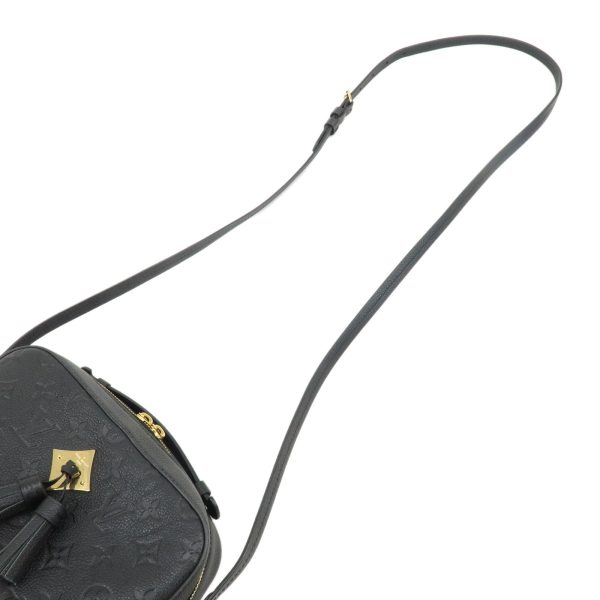 37935 5 4 Louis Vuitton Saintonges Empreinte Shoulder Bag Noir Black