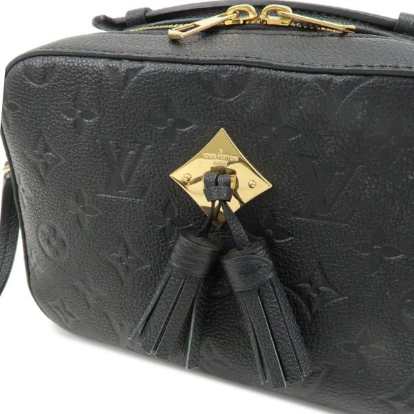 37935 5 7 Louis Vuitton Saintonges Empreinte Shoulder Bag Noir Black