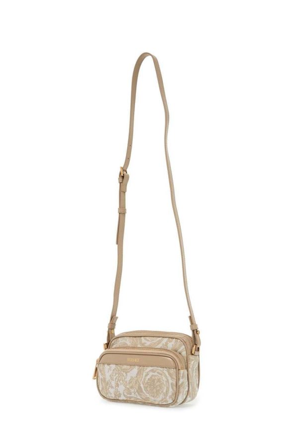 39d026ed2033d2d ba 4 Versace Mesenger Bag Beige