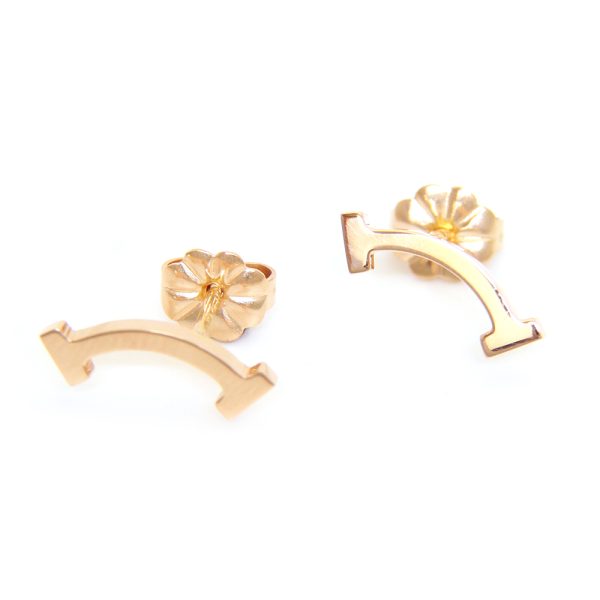 41390436 TIFFANY earrings tiffany T smile rose