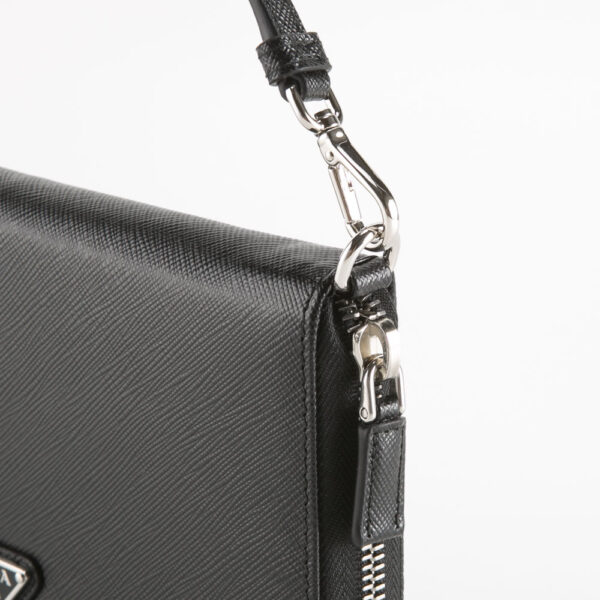 420140kma390001 7 Prada Saffiano Triangle Organizer