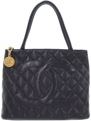 4210001180014 Chanel Mademoiselle Shoulder Bag Black