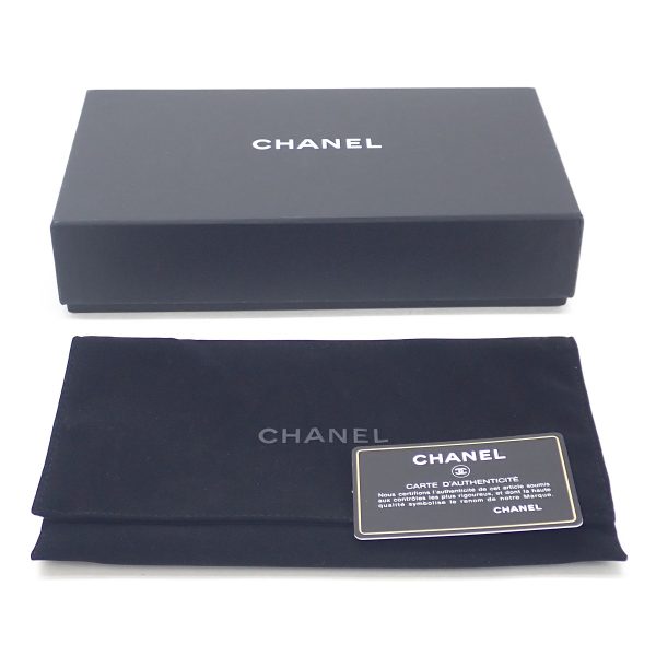 433574 12 CHANEL Chain Wallet Green