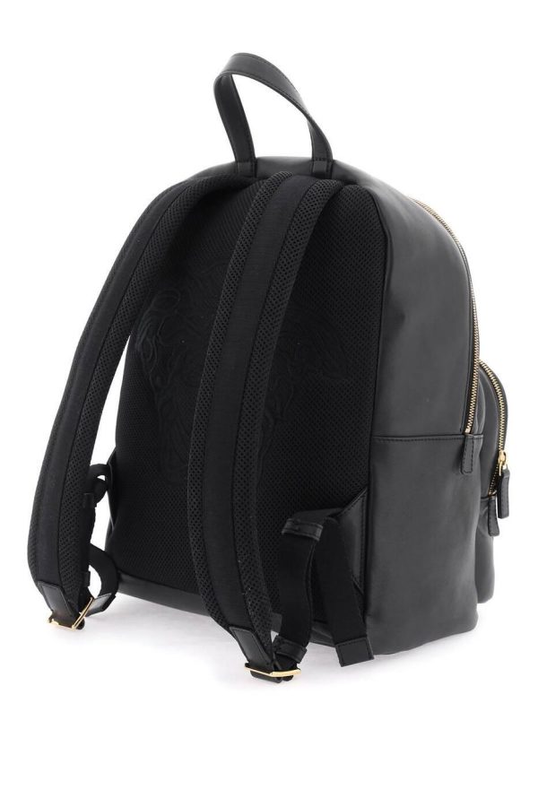 452d52f032fb91a ba 2 Versace Backpack Black