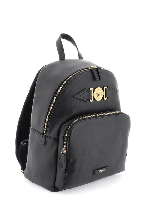 452d52f032fb91a ba 3 Versace Backpack Black