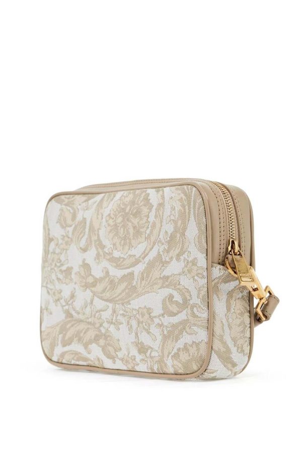 4bf4ee06f7d9a08 ba 2 Versace Beige Clutch Bag