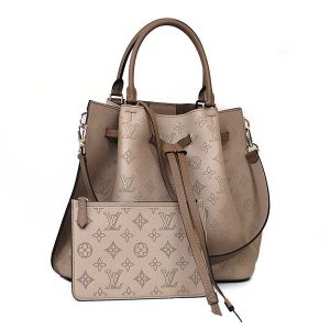 50064 Louis Vuitton Pallas BB Handbag Shoulder 2way Crossbody Brown