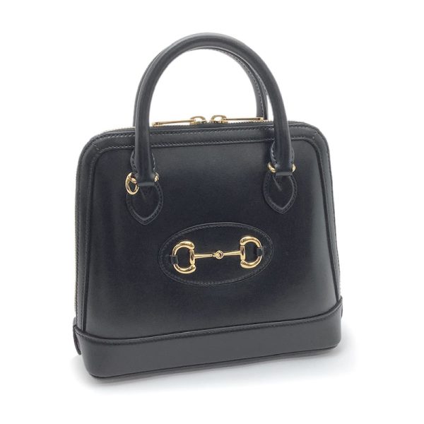 51127070 1 GUCCI Handle Bag Black Horsebit 1955 Shoulder Bag