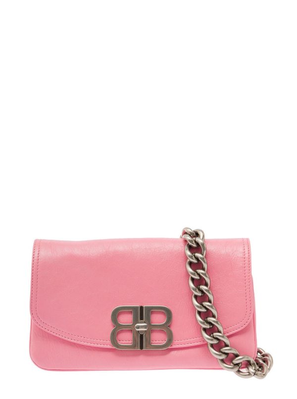 5598ee140de3635 ia 1 BALENCIAGA Pink Bag Autumn Winter Shoulder Bag