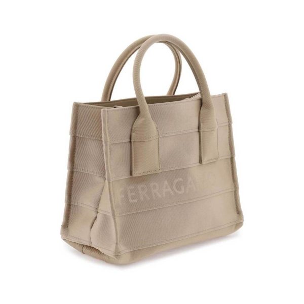 59447077d0f9d31 ik 3 Salvatore Ferragamo Small Tote Bag Tote Bag Beige