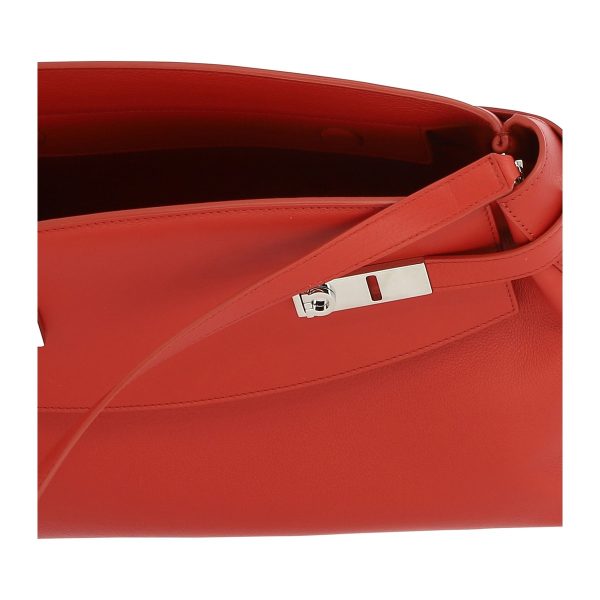 5f841a123eb1b72 vi 5 Ferragamo Hug Pouch Crossbody Bag Red