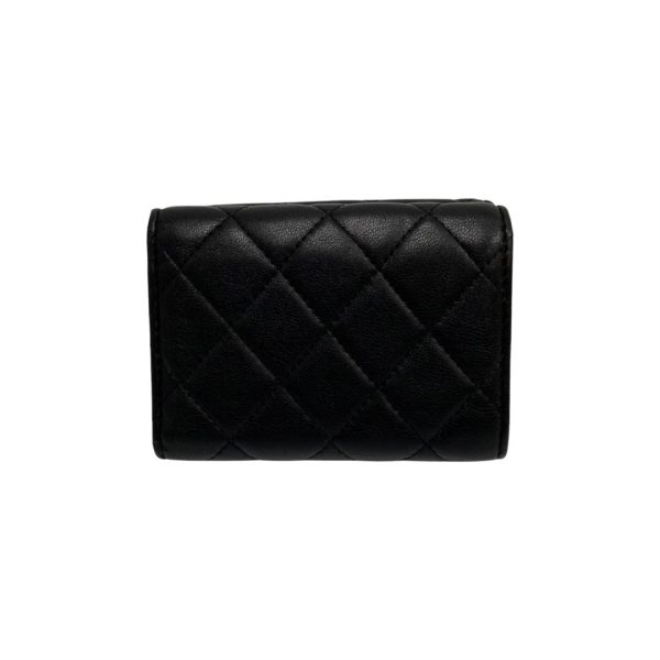 5sbb a2112282 3 CHANEL Matelasse Chain Coco Small Flap Wallet Lambskin