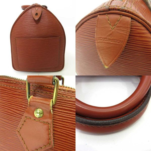 6 lv211007 1ta 02 Louis Vuitton Bag Speedy 30 Kenya Brown Mini Bag Epi