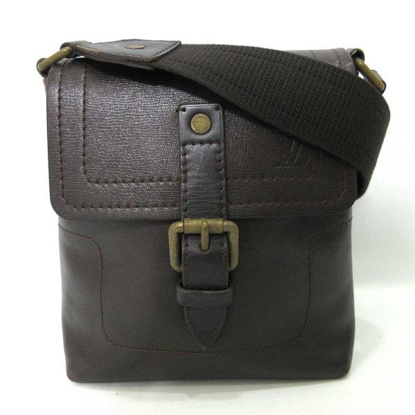 6 lv221022 1ta Louis Vuitton Yuma Cafe Brown Shoulder Bag M92995