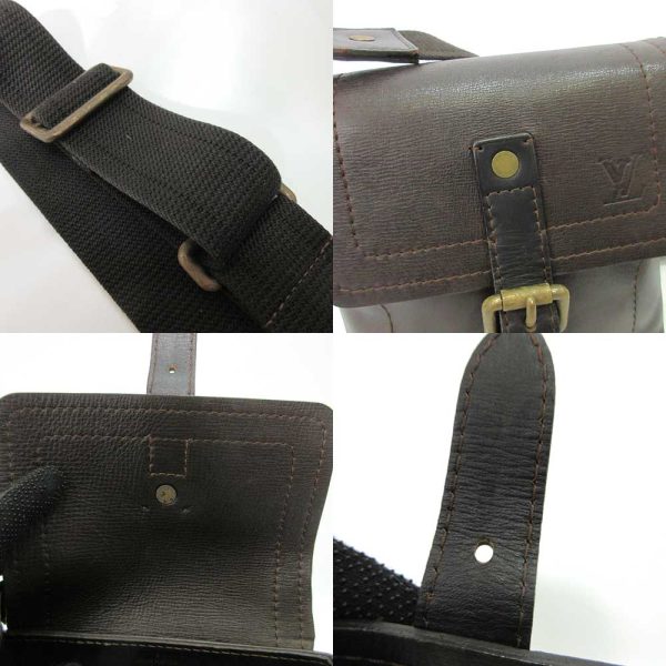 6 lv221022 1ta 05 Louis Vuitton Yuma Cafe Brown Shoulder Bag M92995