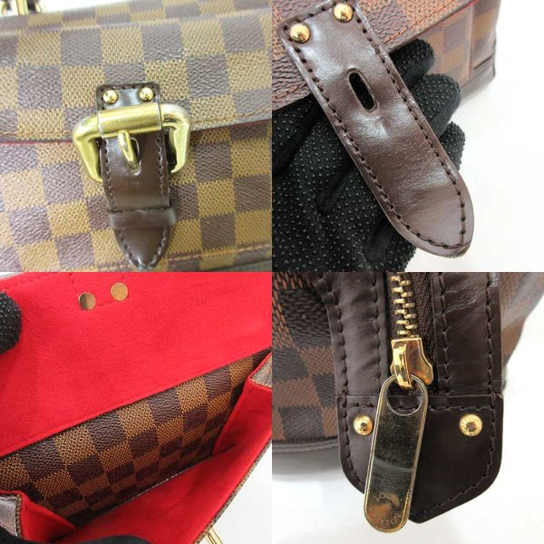 6 lv221029 1ta 04 Louis Vuitton Knightsbridge Ebene Brown Damier N51201