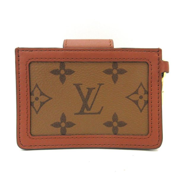 6 lv221118 2ta 01 Louis Vuitton Dauphine Multicarte Brown Case Monogram Reverse