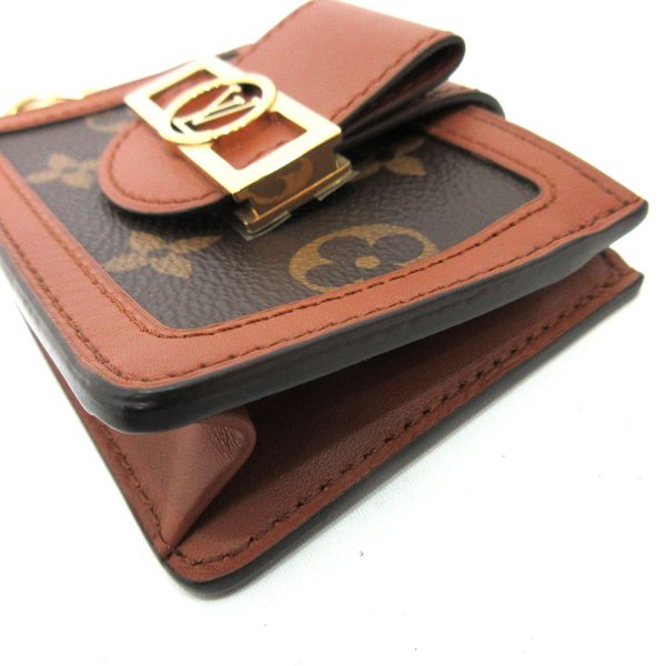 6 lv221118 2ta 03 Louis Vuitton Dauphine Multicarte Brown Case Monogram Reverse