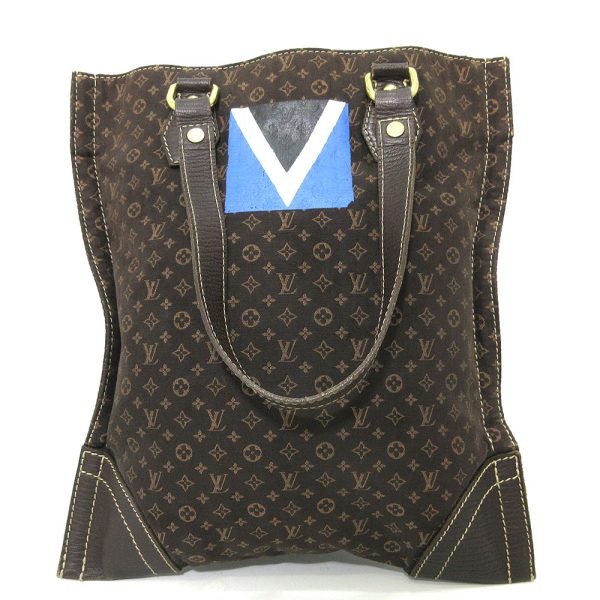 6 lv221118 4ta Louis Vuitton Bag Tanger Ebene Brown Shoulder Monogram