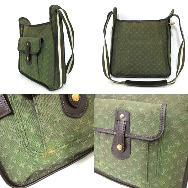 6 lv230105 1ta 01 Louis Vuitton Bag Bouzas Marie Kate Khaki Green Shoulder Mini M92322