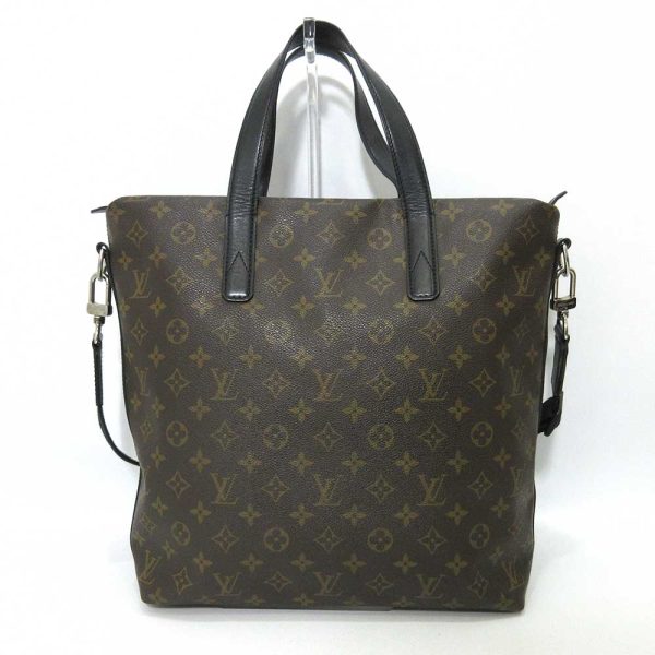 6 lv230120 1ta 01 Louis Vuitton Kitan Brown Shoulder Bag Macassar M40388