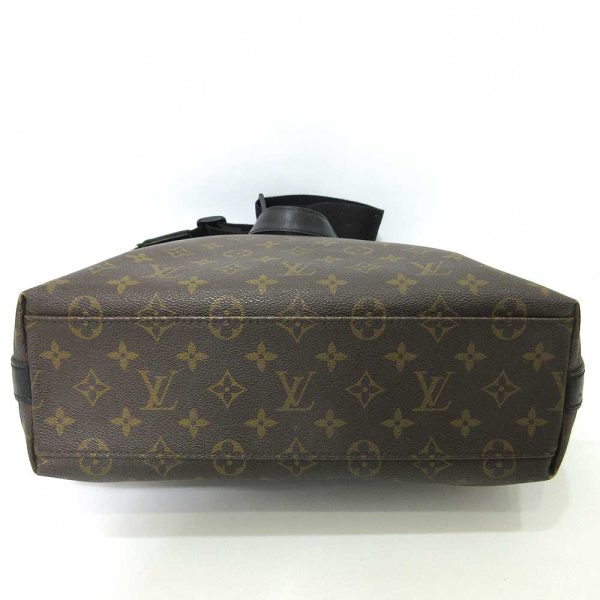 6 lv230120 1ta 02 Louis Vuitton Kitan Brown Shoulder Bag Macassar M40388