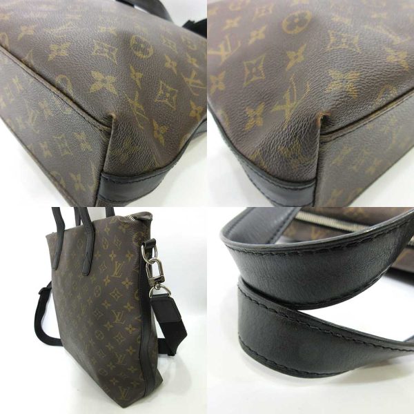 6 lv230120 1ta 03 Louis Vuitton Kitan Brown Shoulder Bag Macassar M40388