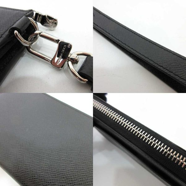 6 lv230331 2ta 02 Louis Vuitton Wallet Zippy Dragonne Black Long Wallet