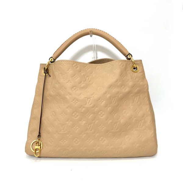 6 lv231124 2ta Louis Vuitton Artsy MM Dune Beige Empreinte