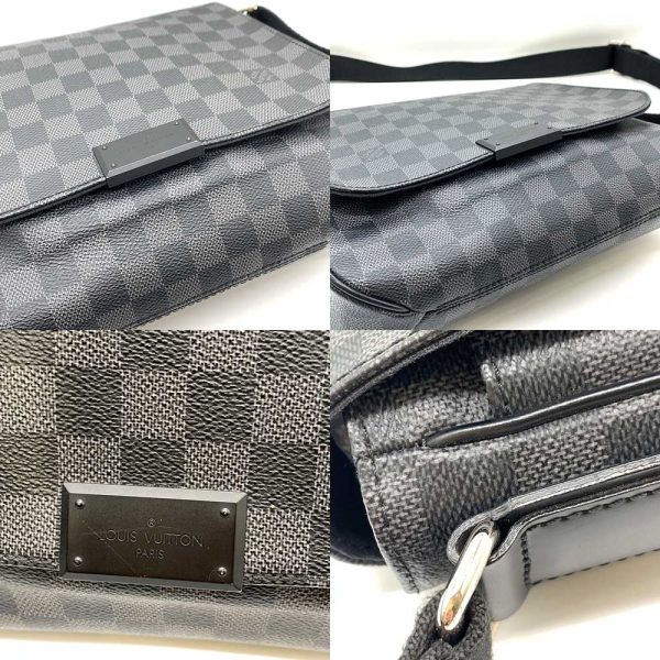 6 lv240105 1ta 02 Louis Vuitton District PM Black Crossbody Graphite