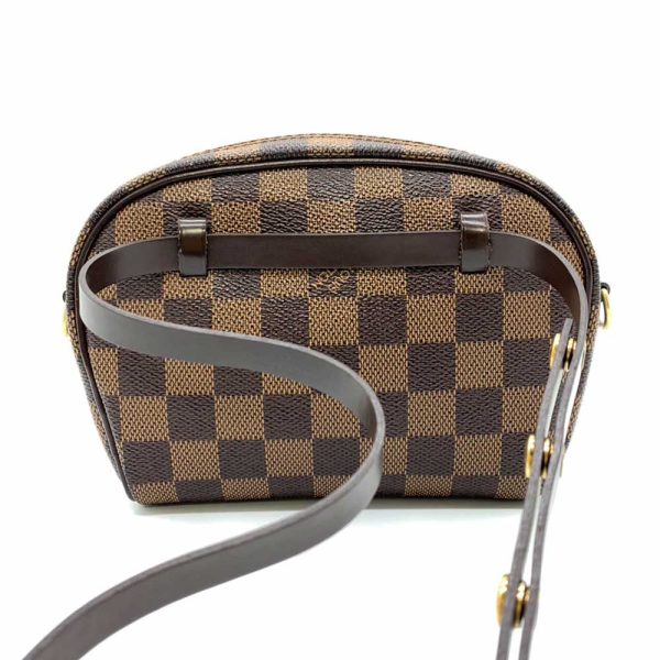 6 lv240126 3ta 01 Louis Vuitton Ipanema Ebene Brown Waist Bag Damier N51296