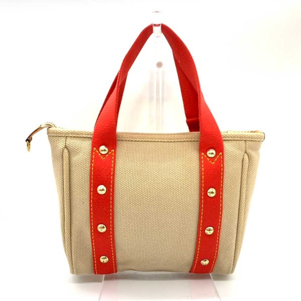 6 lv240308 1ta 01 Louis Vuitton Bag Antigua Hippo PM Beige Red