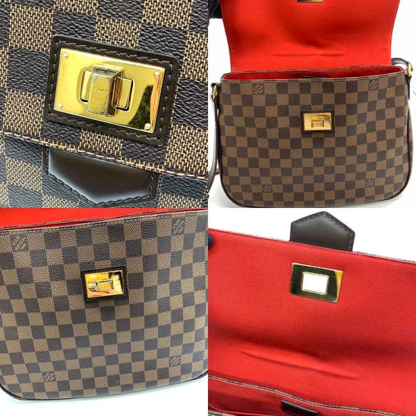 6 lv240329 4ta 04 Louis Vuitton Bouzas Roseberry Ebene Brown Bag N41178