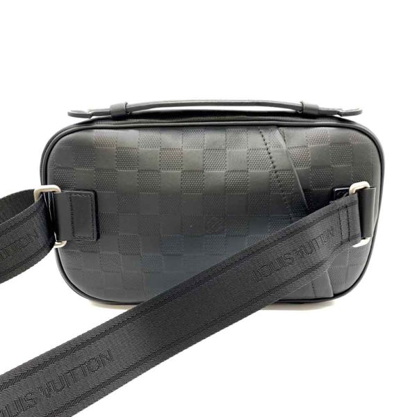 6 lv240405 1ta 01 Louis Vuitton Umbrella Black Body Waist Bag 2way Infini