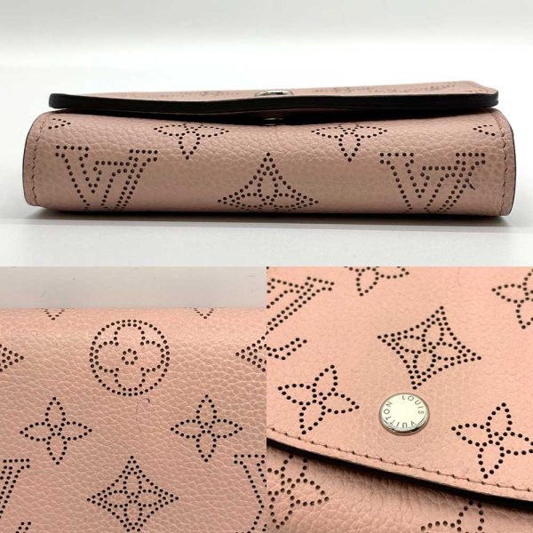 6 lv240614 2 03 LOUIS VUITTON Portefeuil Iris Monogram Mahina Pink