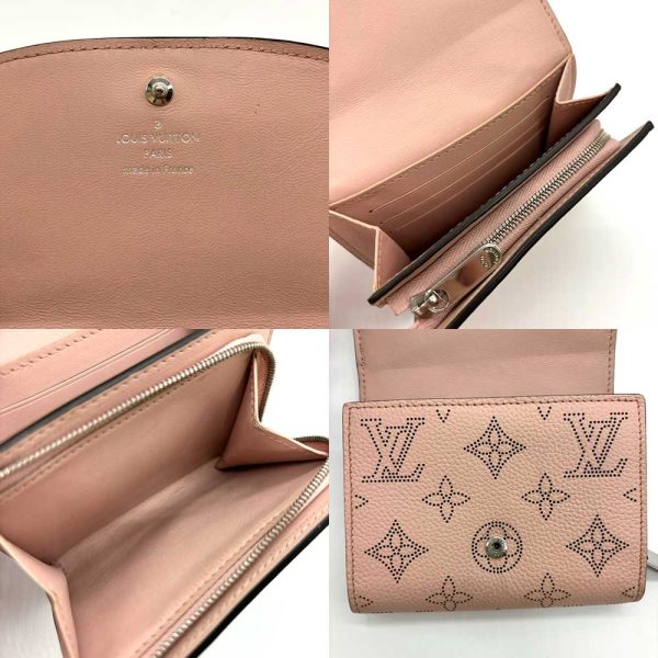 6 lv240614 2 04 LOUIS VUITTON Portefeuil Iris Monogram Mahina Pink