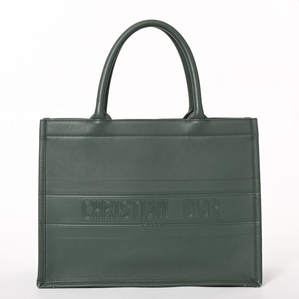 6125819 1 Dior Book Tote Medium Tote Bag Green