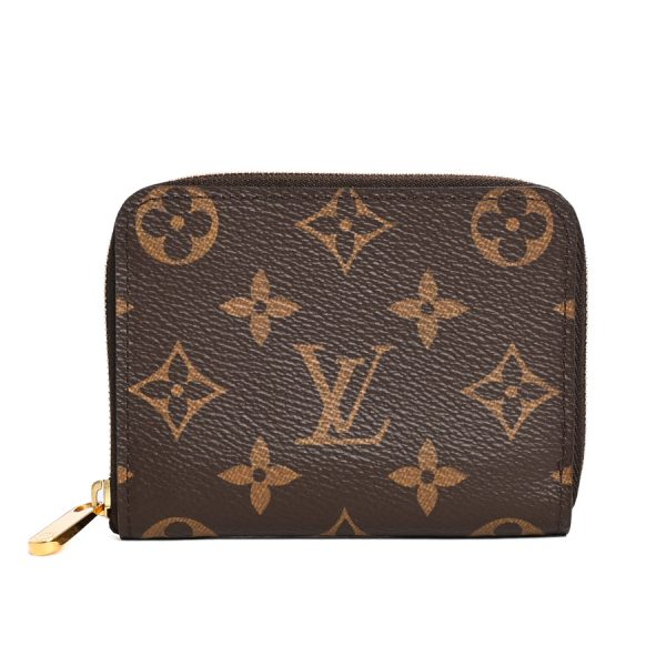 6126797 1 Louis Vuitton Zippy Coin Coin Case Brown