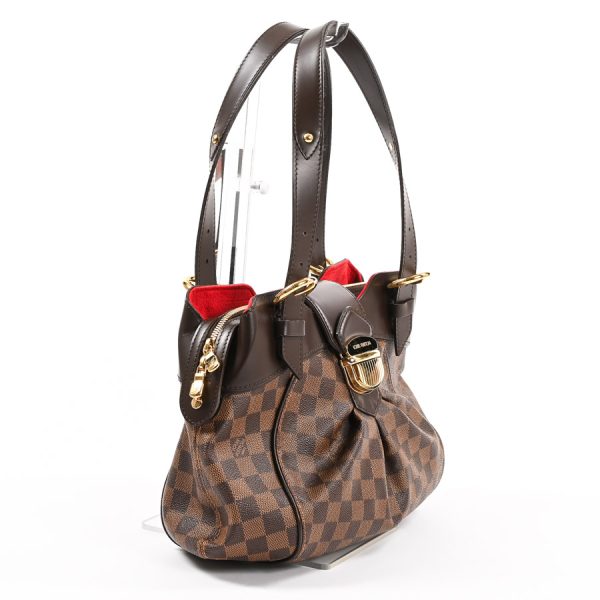 6127333 2 Louis Vuitton Sistina PM tote bag N41542 Brown