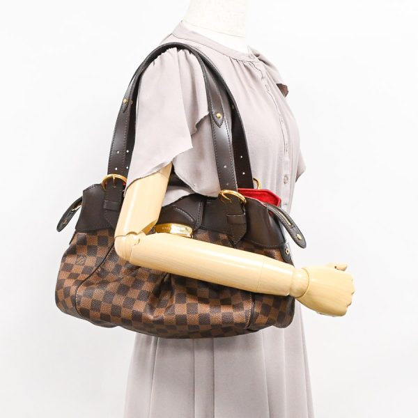 6127333 6 Louis Vuitton Sistina PM tote bag N41542 Brown