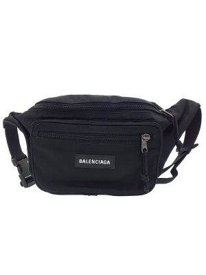 6240081140019 Balenciaga Waist Pouch Body Bag Black