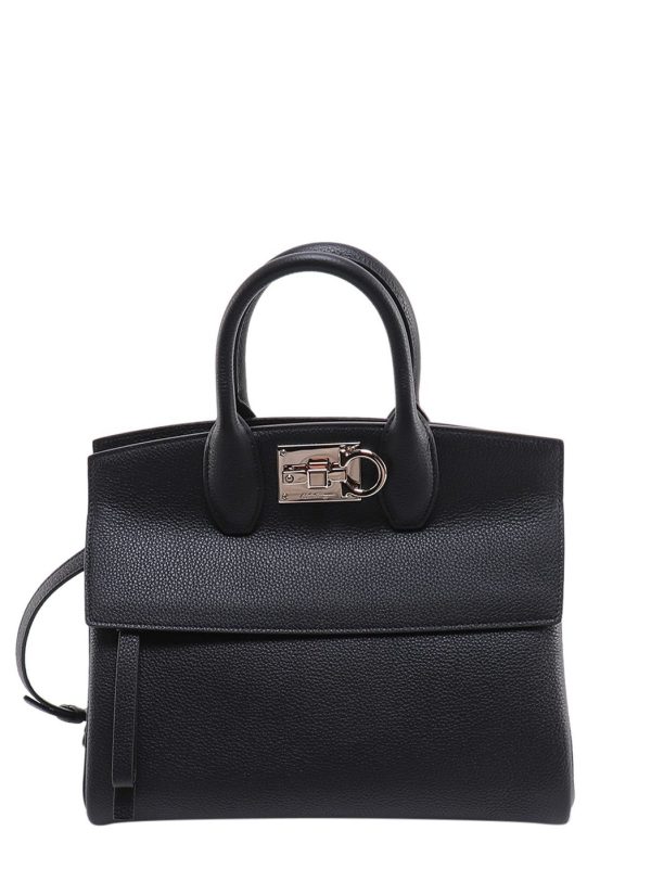 62fc2a3db6dee96 ia 1 Ferragamo Nero Tote Bag Black