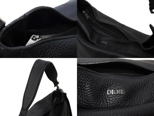 65285 d4 Dior Homme Saddle Messenger 2way shoulder bag calfskin