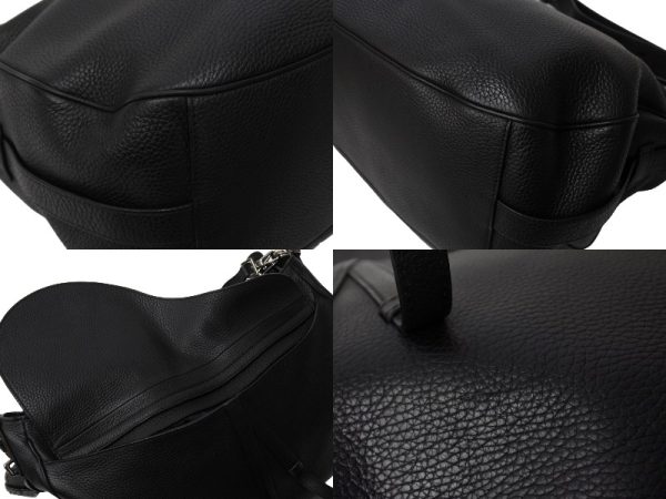 65285 d7 Dior Homme Saddle Messenger 2way shoulder bag calfskin