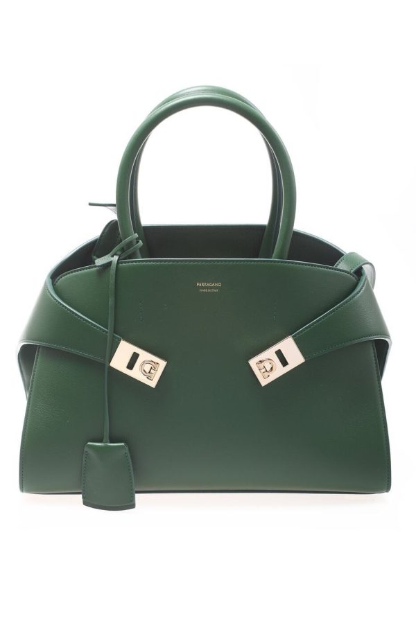 71b15c7b2e1c3b4 ia 1 Ferragamo Spring Summer Tote Bag Green