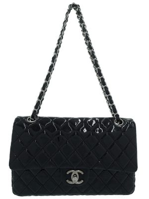 7210104890015 Louis Vuitton Bicolor Monogram Emplant Grand Palais MM Hand Shoulder Bag Black