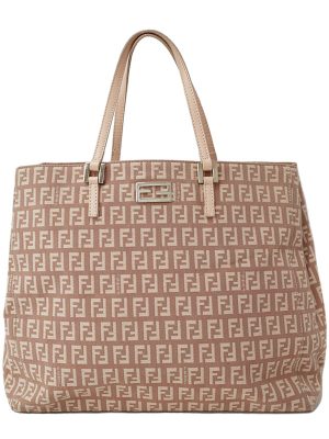 7210181130011 Fendi F Is Zucca Pattern Tote Bag