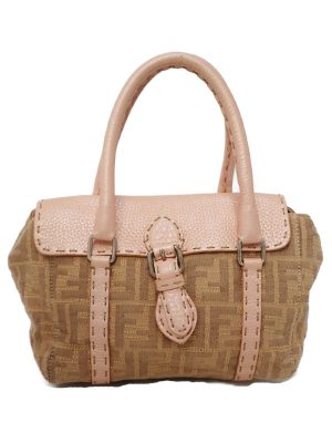 7230134550017 Prada Shoulder Bag Leather Beige