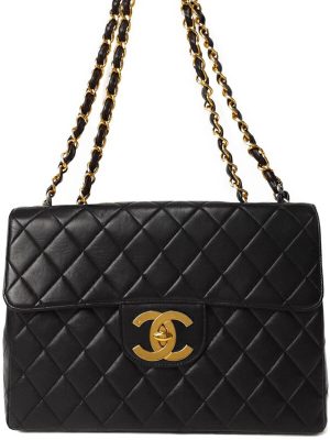 7230242030012 Chanel Mini Matelasse Lambskin Coco Ball Shoulder Bag Black