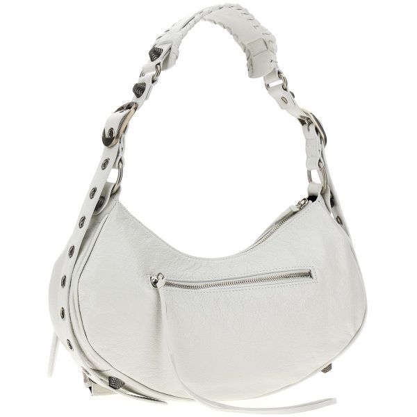 770723398d4a93a ju 2 BALENCIAGA White Le Cagole S shoulder bag fall winter